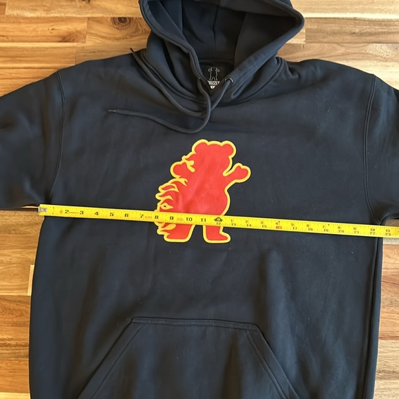 Large Black Grizzly Griptape hoodie with logo graphic - Picture 6 of 10